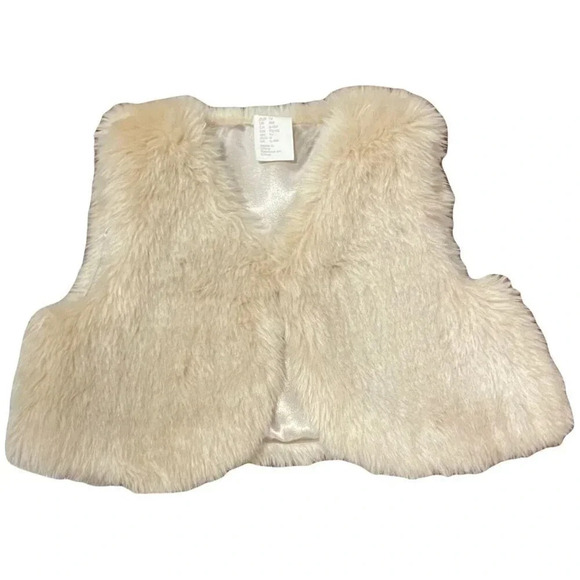 9 Month H&M Faux Fur Vest - Cozy & Soft - Picture 1 of 5
